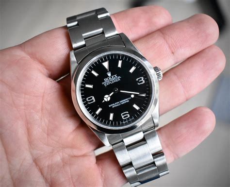 rolex explorer upgrade dial cost|Rolex explorer reference 14270.